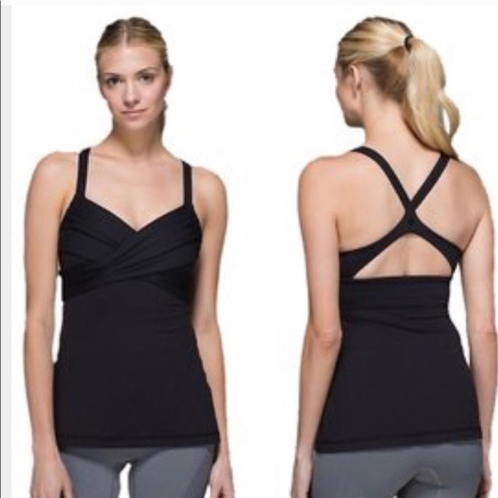 Black Wrap It Up Tank